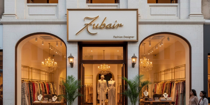 Banner ZUBAIR FASHION DESIGNER