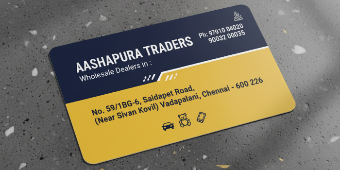 Banner AASHAPURA TRADERS
