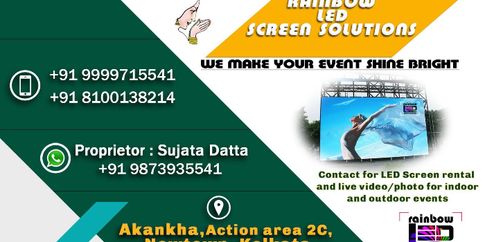 Banner RAINBOW LED SCREEN SOLUTIONS