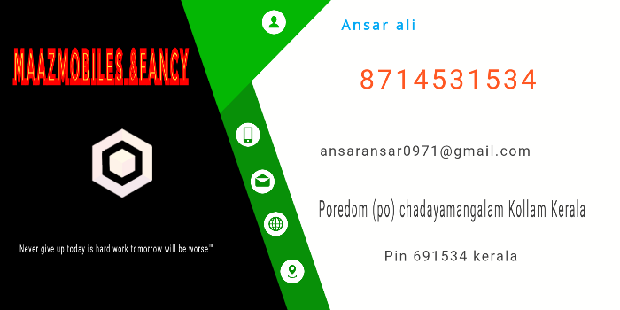Banner MAAZ MOBILES AND FANCY