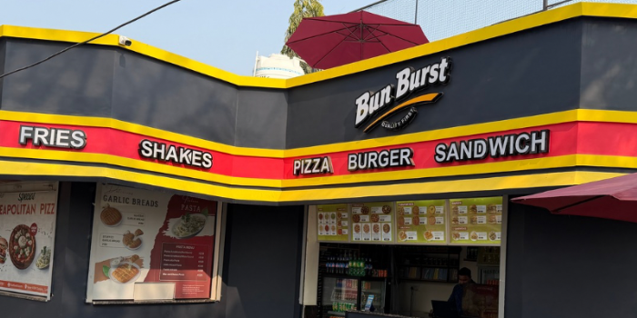 Banner BUN BURST CAFE