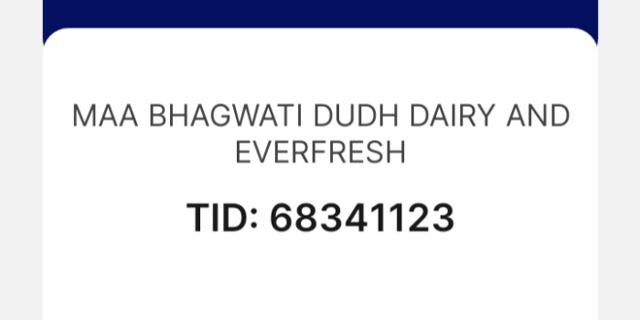 Banner MAA BHAGWATI DUDH DAIRY AND EVERFRESH