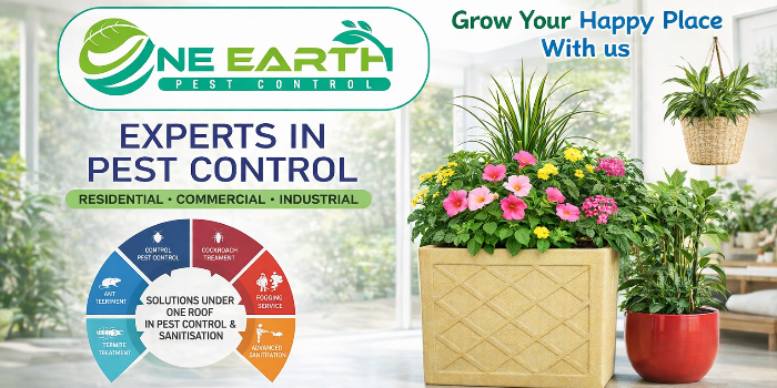 Banner ONE EARTH PEST CONTROL