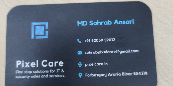 PIXEL CARE - PIXEL CARE in FORBESGANJ