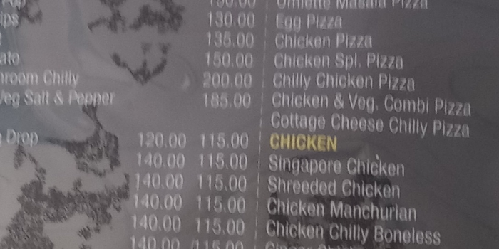 Banner CHOW MAUN THE FAST FOOD