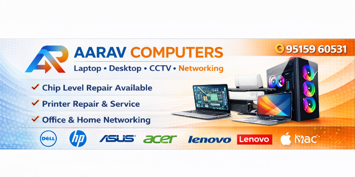 Banner AARAV COMPUTERS