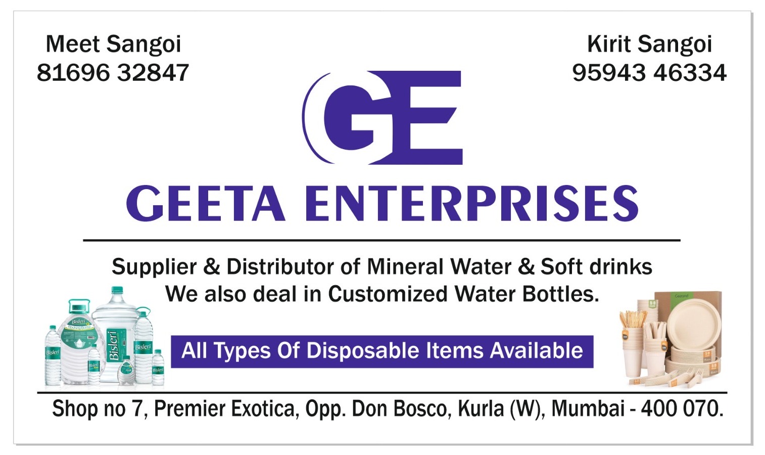 Banner GEETA ENTERPRISES