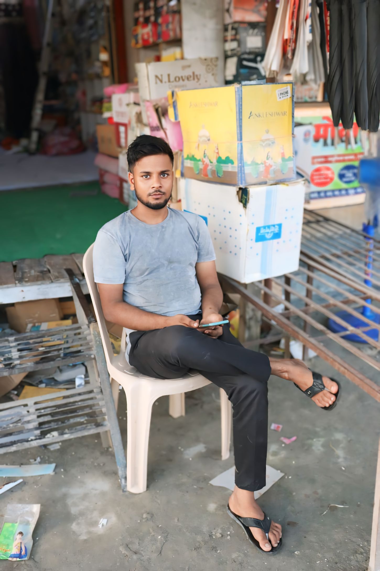 Taj vastralay and redimed - DAUD IBRAHIM in MOTIHARI