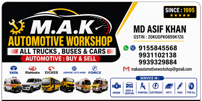 M A K AUTOMOTIVE WORKSHOP - M A K AUTOMOTIVE WORKSHOP in RANCHI