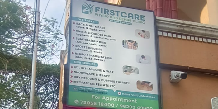 FIRSTCARE PHYSIO AND REHAB CLINIC - FIRSTCARE PHYSIO AND REHAB CLINIC in CHENNAI