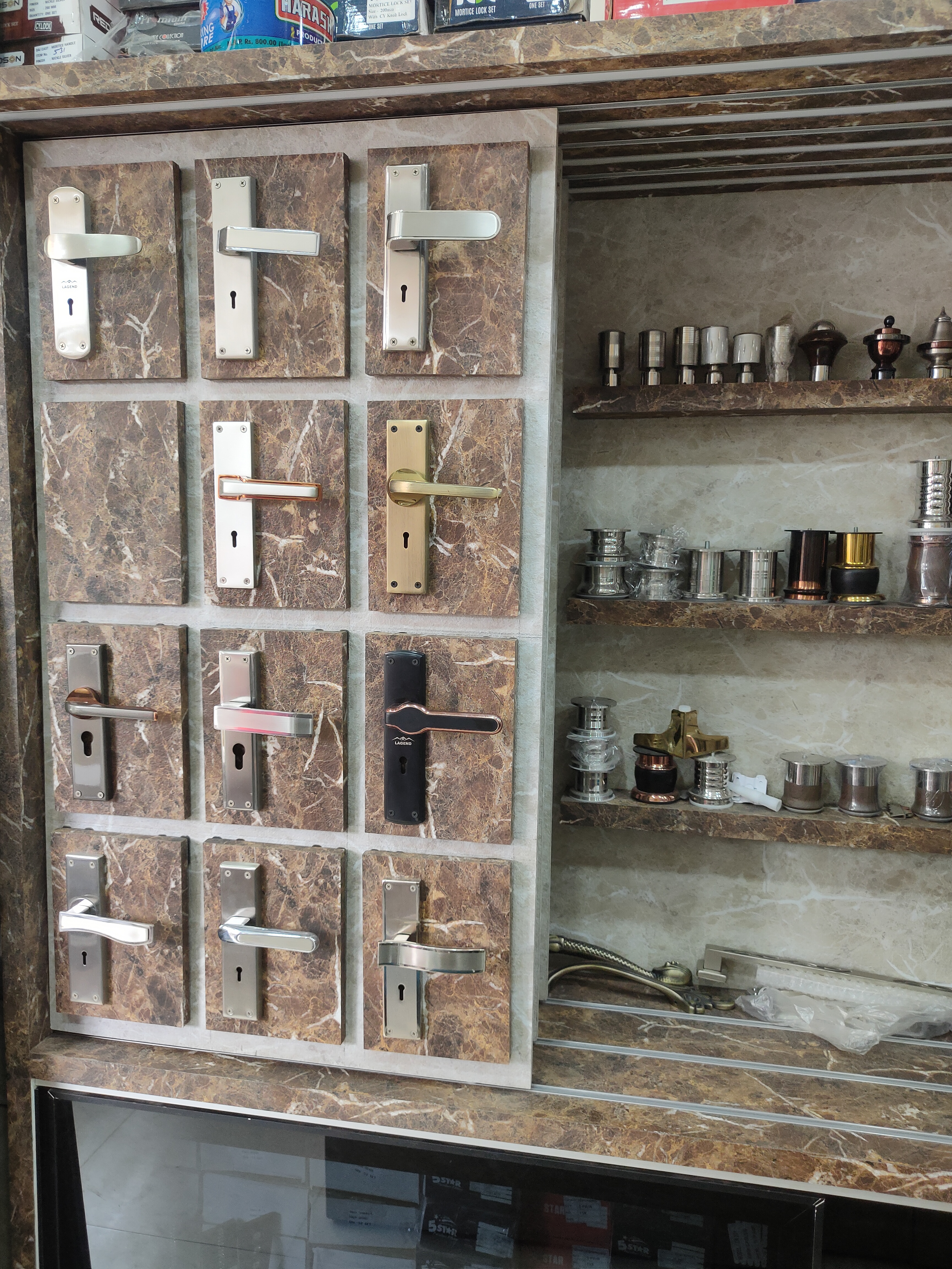 Banner HANSPAL PVC AND GLASS STORE