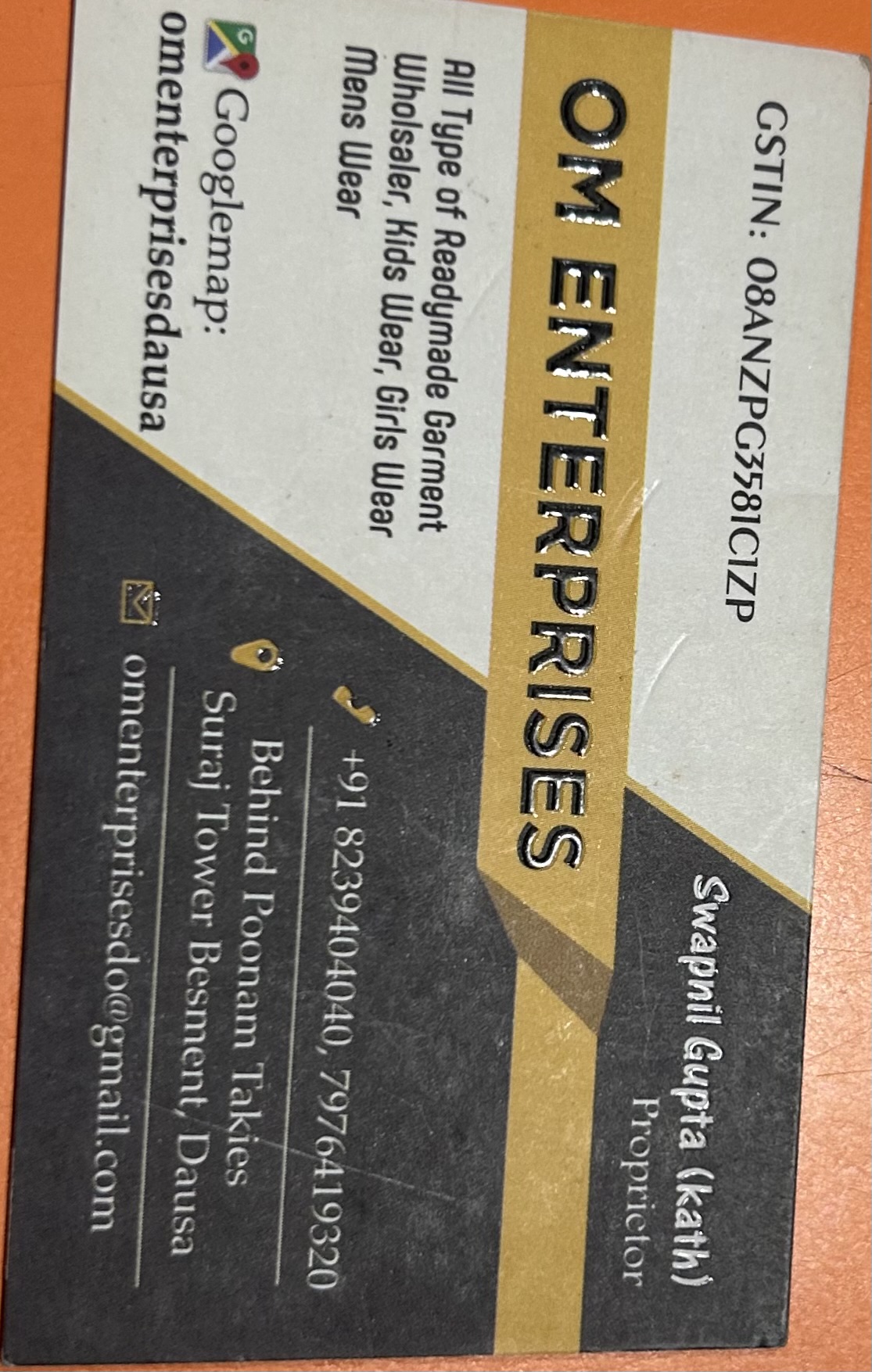 Om enterprises - OM ENTERPRISES in DAUSA