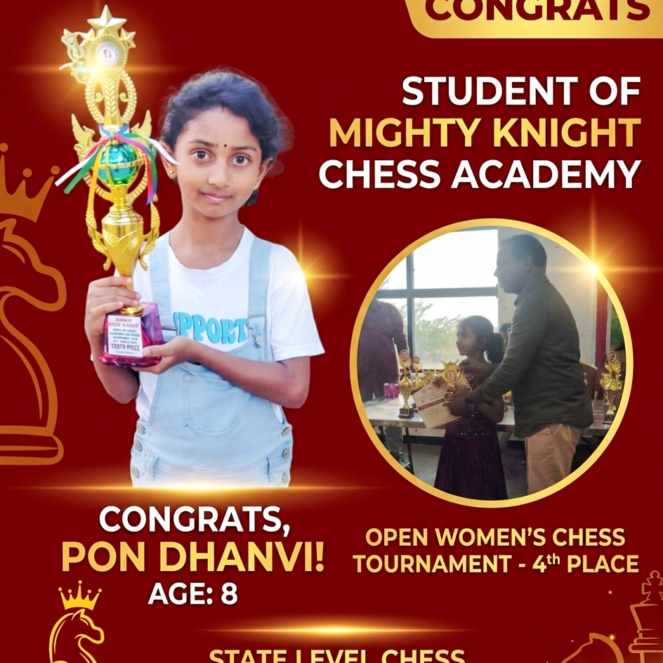MIGHTY KNIGHT CHESS ACADEMY - Gallery in KARUR