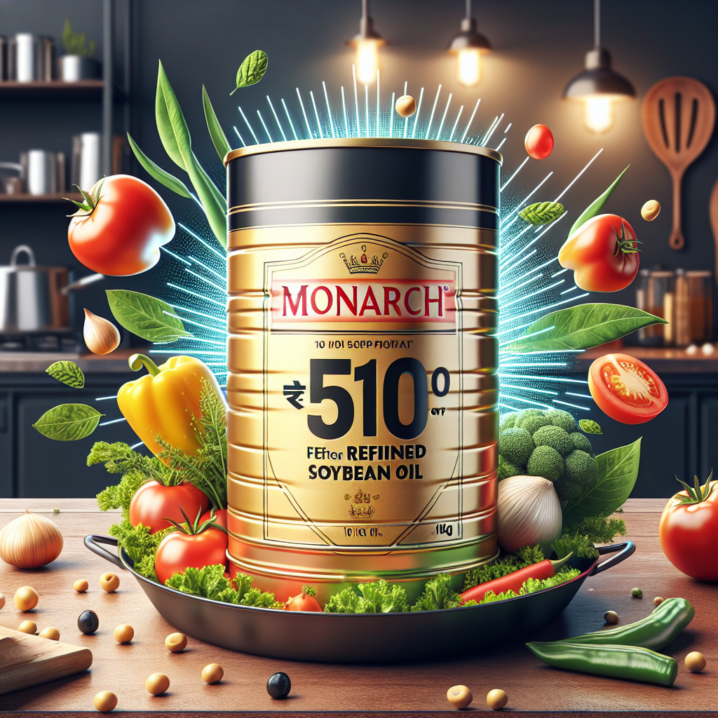King's Refined Soyabean Oil 15kg Tin