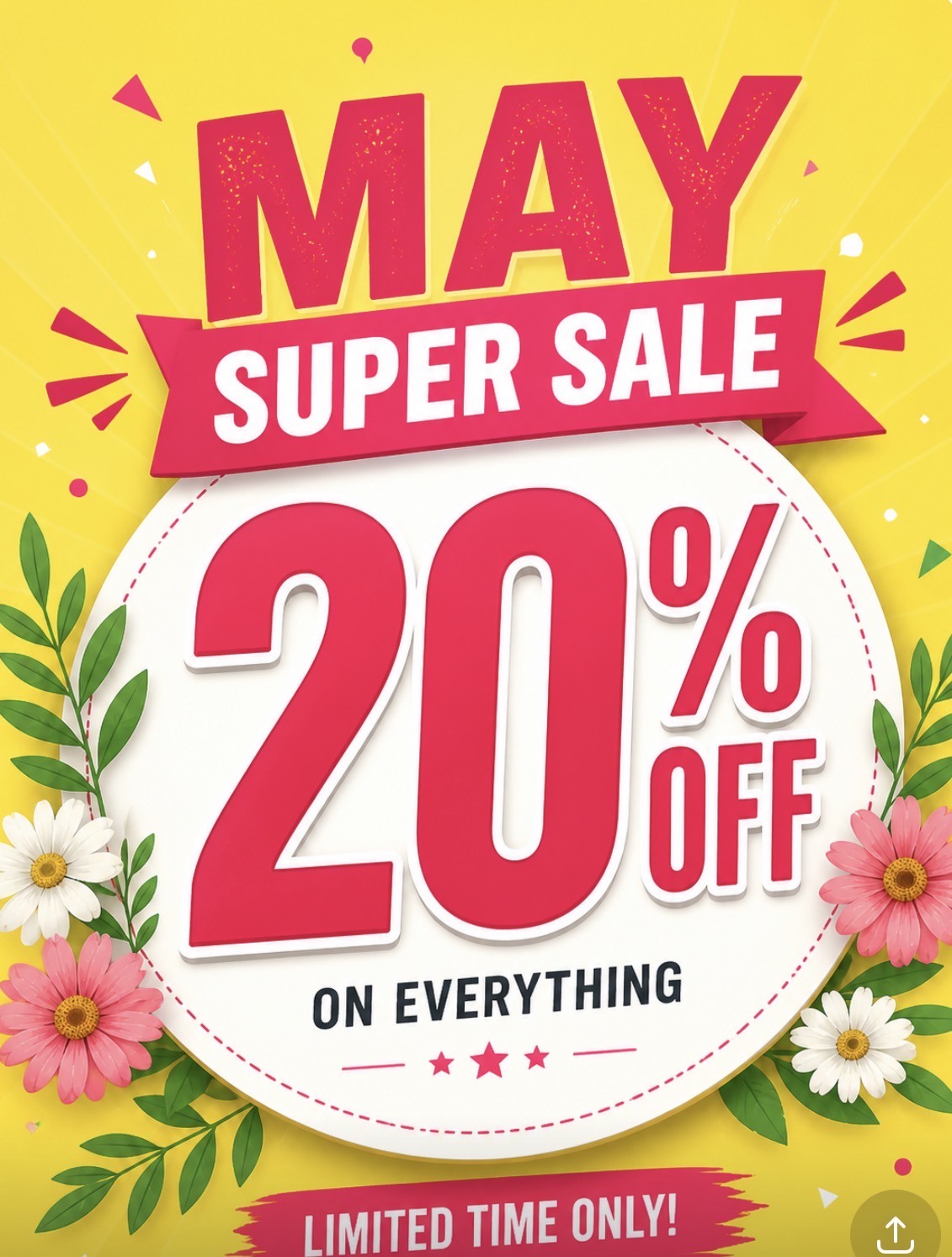 May supersale
