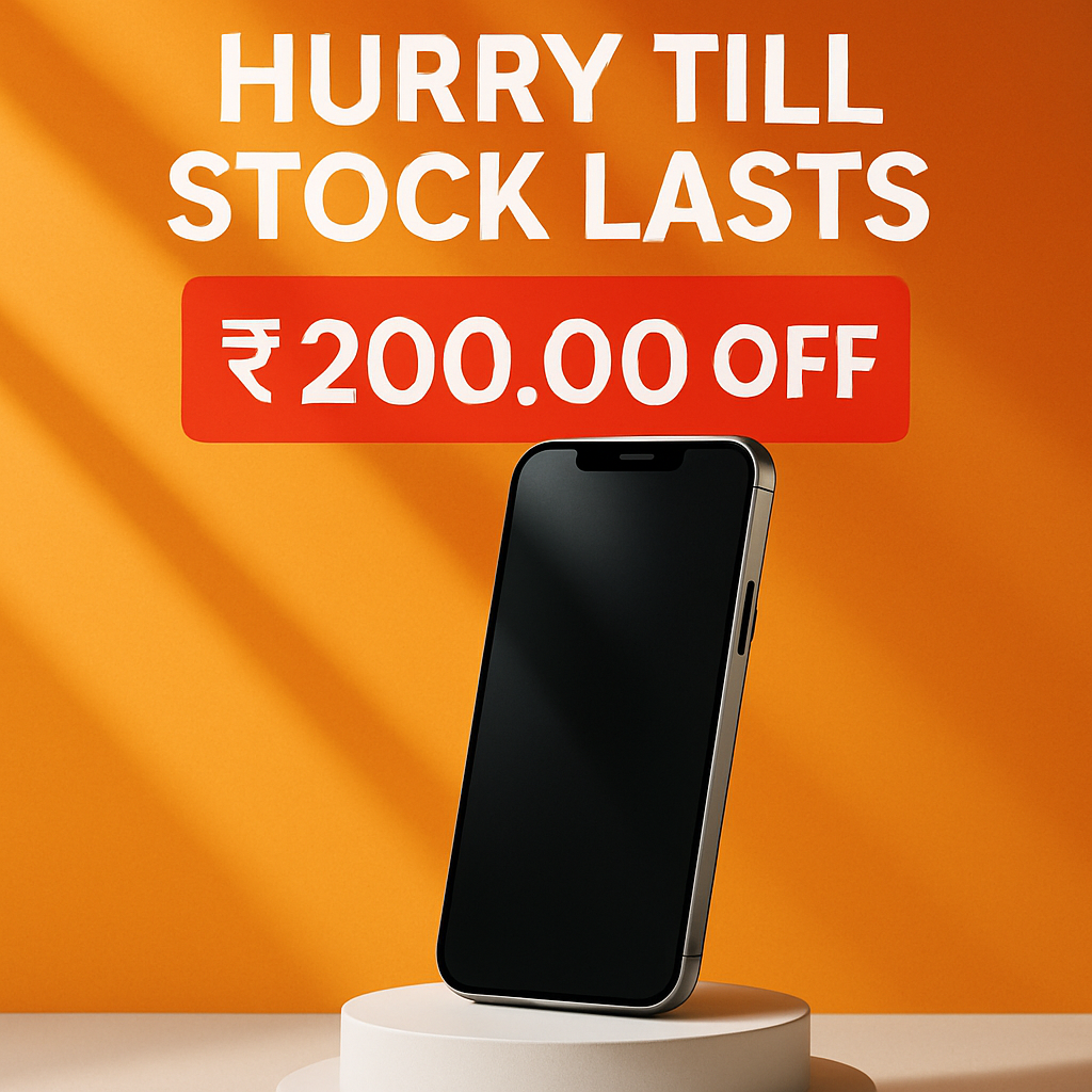 Hurry Till Stock Lasts