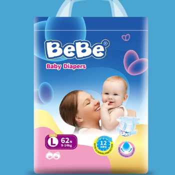  BeBe Baby Diapers Large 62 Pcs DIGJITAL DREAMS NO.76/65, 6TH CROSS STREET TRUSTPURAM KODAMBAKKAM NEAR SARAVANA AGENCIES
