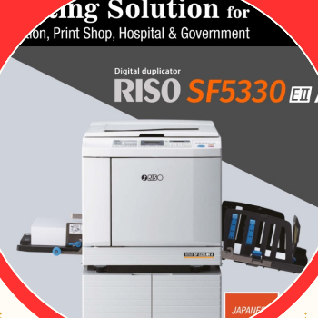  RISO SF High-Speed SF EII Series Duplicator BHAVYA 26 SARDAR PATEL PATH, NORTH SRI KRISHNAPURI, Bihar, 800013