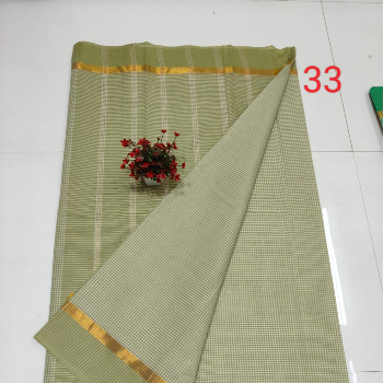 Handloom mangalagiri Pure cotton  Chekes and katari design Sarees-https://media.vyaparify.com/vcards/products/136355/product_1738995889_67a6f8b1b5d58.png Image