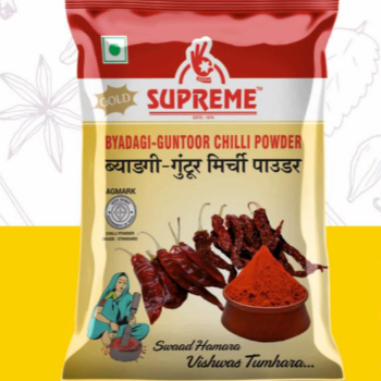  BYADAGI-GUNTOOR CHILLY POWDER SHREE PADMAVATI ENTERPRISES C O SHREE  PADMAVATI  ENTERPRISES SY NO 350 A PALKI ROAD MAJAGAON UDYAMBAG