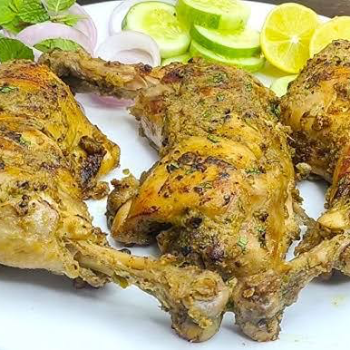 Afgani chicken dry (Qtr) MOHAMMAD DANISH C O MIZAAJ  RESTAURAN  CAFE  G49 5 40 FEET SHAHEEN BAGH NR QURESHI KABAB