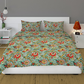 Kalamkari Cotton King Bed Sheet with 2 Pillows-https://media.vyaparify.com/vcards/products/152312/product_1740748194_67c1b5a2ede27.png Image