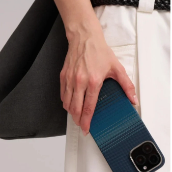 PITAKA INDIA MagEZ Tactile Woven case for iPhone 16series. - Image 2