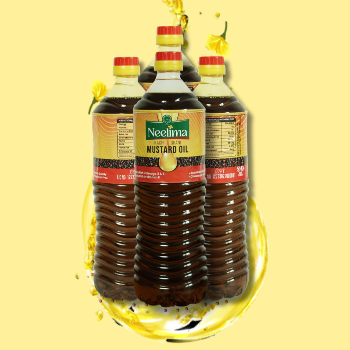  Neelima Kachi Ghani Pure Mustard Oil – Pet Bottle – 4L GOYAL AGRO MANUFACTURING COMPANY D-329 AGRO PARK, PHASE-1, UPSIDC INDUSTRIAL AREA, KURSI ROAD, BARABANKIBLOCK C SHAHNAJAF ROAD, LUCKNOW, UTTAR PRADESH, 226001