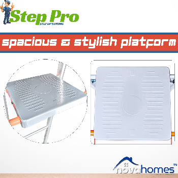 Novahomes Step Pro 4 Step Aluminum Ladder-https://media.vyaparify.com/vcards/products/157952/product_1741344325_67cace4501065.png Image