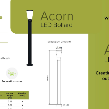 8W LED ACORN BOLLARD-https://media.vyaparify.com/vcards/products/158118/product_1741351382_67cae9d658449.png Image