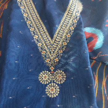  Ethnic Light Work Unstitched Suits VANATI Gujarat