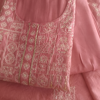  Ethnic Light Work Unstitched Suits VANATI Gujarat