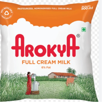  AROGYA FULL CREAM MILK 1/2 LTR KIRUBA MALIGAI KIRUBA MALIGAI  KRISHNA NAGAR  MEDICAL COLLEGE ROAD THANJAVUR NEAR BY POST OFFICE