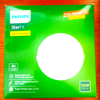 10W LED Philips Starfit Downlight-https://media.vyaparify.com/vcards/products/170398/product_1742538978_67dd08e232d78.png Image