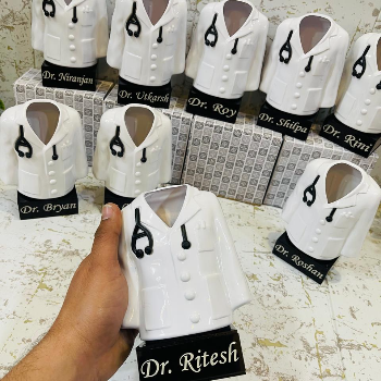  Doctor pen stand VIDHYA CRAFT CREATIVITY VIDHYA CRAFT AND  CREATIVITY Shop  No 1 Plot No 422 Ward No 3B Near XAVIER S School