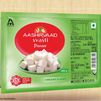  Aashirvaad Svasti Paneer - 500 GM SAI VIDYA ENTERPRISES Aashirwad Svasti  Dharamshila  Hospital Kendua Bypass Dharmshila Hospital