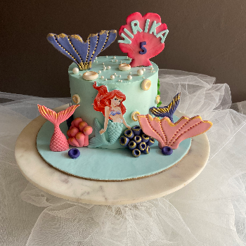 Ariel Theme Cake 1 Kg NANTE A55 Dayanand Colony Lajpat Nagar 4