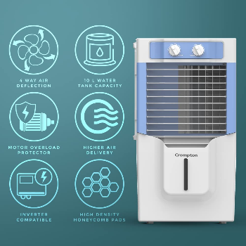 Crompton GINIE NEO 10 L Room/Personal Cooler White & Light Blue-https://media.vyaparify.com/vcards/products/174162/product_1743150334_67e65cfe7e67a.png Image