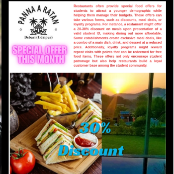  Restaurants in Udaipur PANNA A RATAN VILLA NEAR PACIFICHOSTEL 2 PIONEERSCHOOL ROAD GREATER CHOURAHA DEBARI