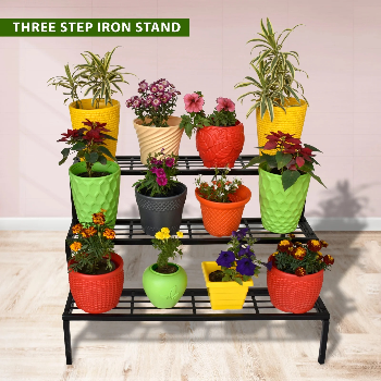  three step iron stand CALCUTTA TIRPAL TRADERS NX LOWER GROUND FLOOR   SHOP NO G7 GLOBAL  TOWER  EASTERN BY PASS GHOGOMALI