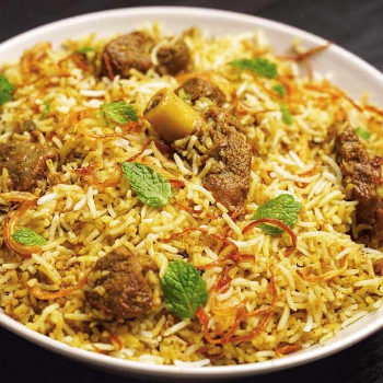  MUTTON BIRYANI SHAIK MOHAMMAD ALI Sukuur Hotel BGR  SudaracharyulaStreet Complex Road 