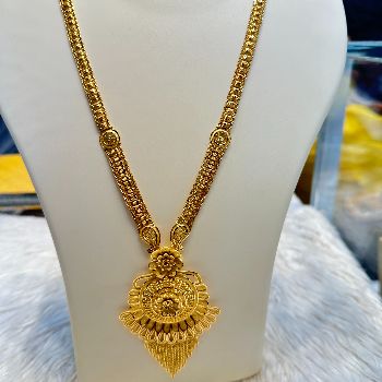 Elegant Gold Pendant Haar with Floral and Geometric Detailing-https://media.vyaparify.com/vcards/products/195775/product_1745415052_6808eb8c40540.png Image