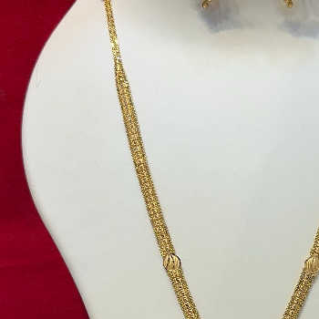 Elegant Floral Drop Gold-Tone Necklace & Earring Set-https://media.vyaparify.com/vcards/products/197196/product_1745503833_680a46597d102.png Image