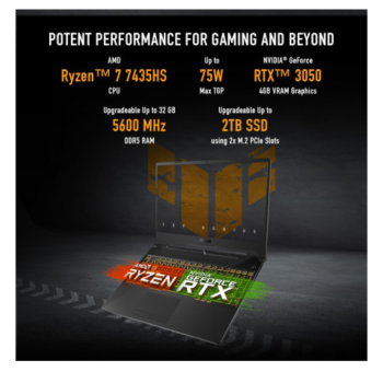 ASUS TUF Gaming A15, Gaming Laptop, AMD Ryzen 7 7435HS-https://media.vyaparify.com/vcards/products/201718/product_1745815169_680f0681050e9.png Image