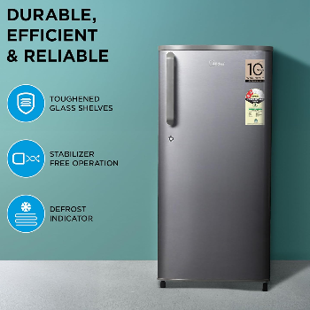 Midea 190 L 2 Star Direct Cool Refrigerator (Silver, Hairline, 2025 Model)-https://media.vyaparify.com/vcards/products/216425/product_1746685732_681c4f24ee46e.png Image