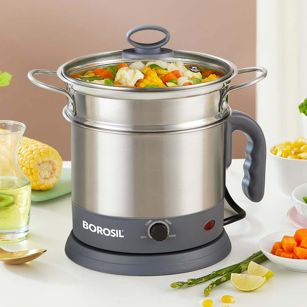 Borosil Quick Multipurpose Kettle, 1.3L-https://media.vyaparify.com/vcards/products/229132/product_1747206923_6824430b256b1.png Image