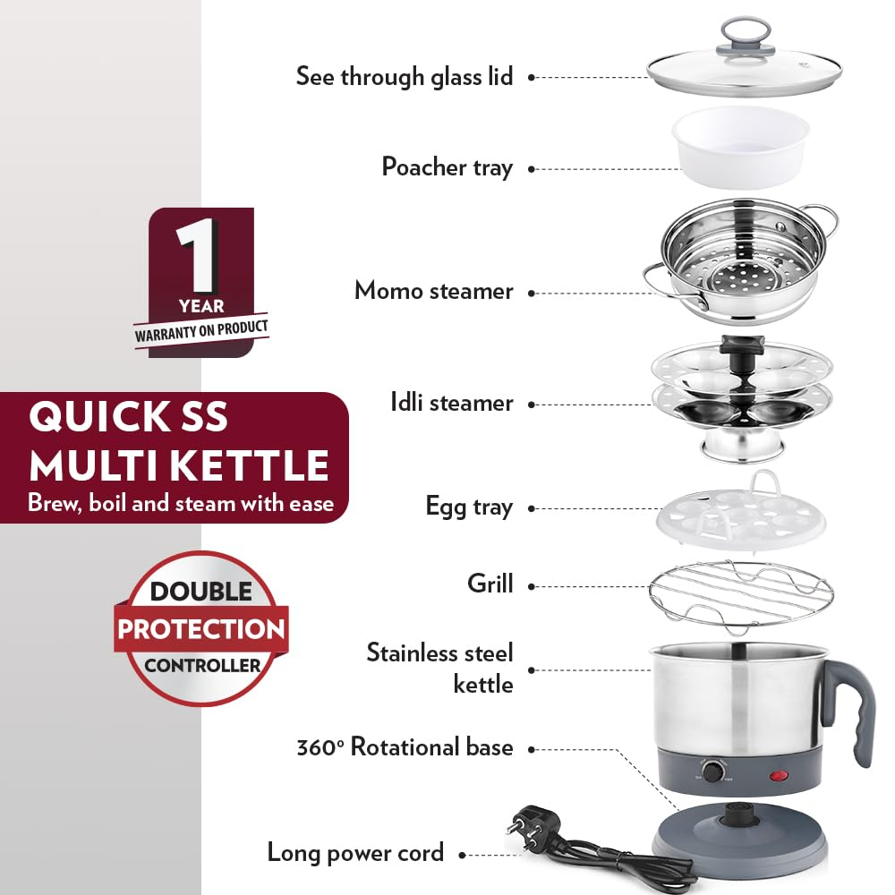 Borosil Quick Multipurpose Kettle, 1.3L-https://media.vyaparify.com/vcards/products/229135/product_1747206923_6824430b90341.png Image