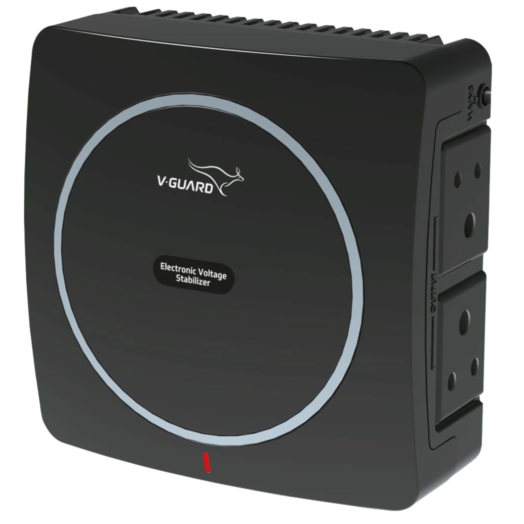 V-Guard Neo Crystal stabilizer for Smart/Led Tv Up to 109 Cm( Up to 43 inches) + Set Top Box (Working Range: 90-290 VAC; 1.3 A)-https://media.vyaparify.com/vcards/products/231228/product_1747233269_6824a9f563d04.png Image