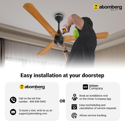 atomberg Ikano (Ivory)1200mm BLDC Motor 5 Star Rated Ceiling Fans for Home with Remote Control-https://media.vyaparify.com/vcards/products/232605/product_1747295779_68259e23c4171.png Image