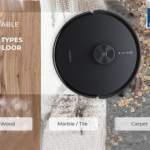ECOVACS Deebot Y1 PRO 2-in-1 Robot Vacuum Cleaner, 2024 New Launch, 6500 Pa Powerful Suction, 5200 mAh Battery, Covers 3500+ Sq. Ft. in One Charge, Advanced Navigation Technology & True Mapping-https://media.vyaparify.com/vcards/products/236064/product_1747406024_68274cc80f3e6.png Image